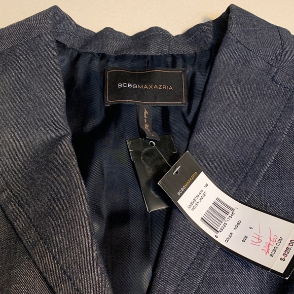 BCBGMaxAzria Dark Grey Blazer Jacket NWT - Picture 12 of 15